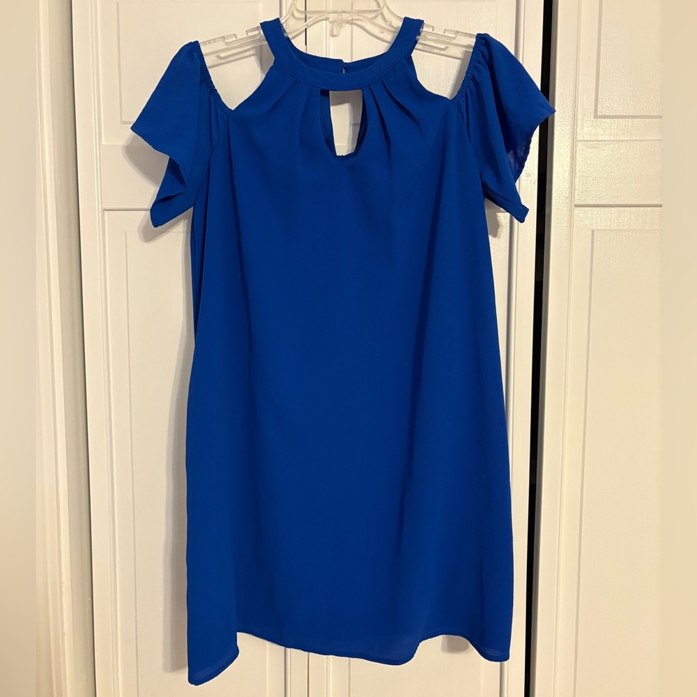 Lily Rose short blue dresss